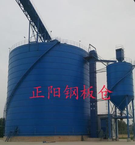 西盟大型矿粉钢板库