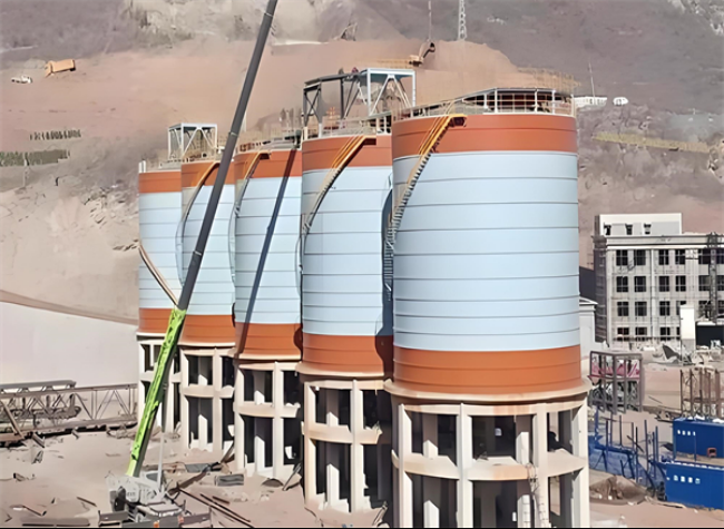 西盟高架钢板仓