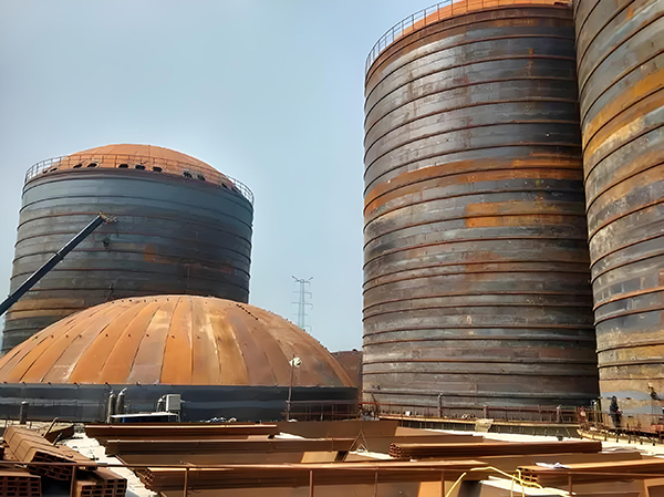 西盟焦粉钢板仓